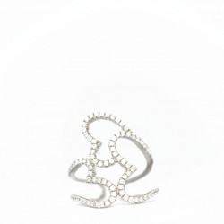 TRIPLE HEART RING SILVER