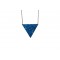 KETTING TRIANGLE DARK BLUE