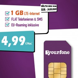 Yourfone 1GB & Allnet