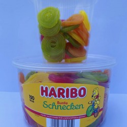 Haribo bunte Schnecken