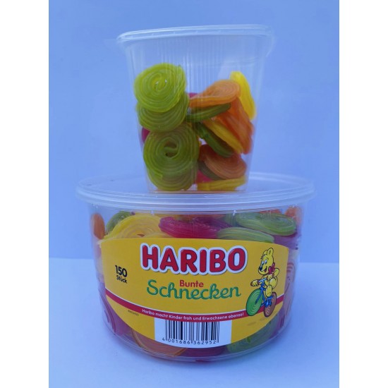 Haribo bunte Schnecken