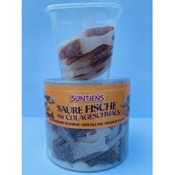 Suntjens saure Fische mit Colageschmack