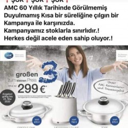 Bıçak Seti , Oval Tava veya 9,5 Litre Tencere